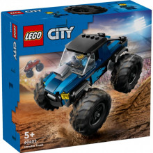 Конструктор LEGO City Синий грузовик-монстр 148 деталей (60402) (175200)