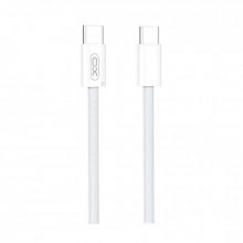 Дата кабель USB-C to USB-C 1.5m 60W white XO (NBQ260B_С_White) (323800)