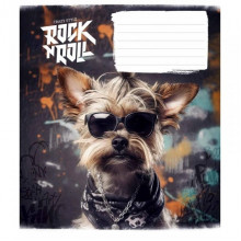 Тетрадь ученическая "Rock star" 012-3277K-3 в клетку, 12 листов