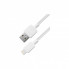 Дата кабель USB 2.0 AM to Lightning 1.0m white Defender (87496) (323210)