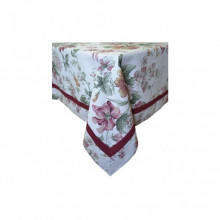 Скатерть Прованс с кантом Глория Роза 136х136 (014644) (329210)