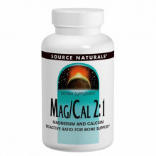 Минералы Source Naturals Магний Кальций 2:1, 370 мг, 90 капсул (SN2060) (303310)