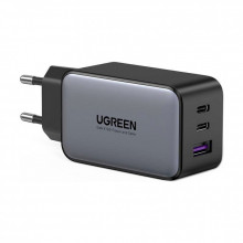 Зарядное устройство UGREEN 3xUSB 65W GaN (2хUSB-C+USB-A) CD244 Grey (10335) (341310) Зарядное устройство UGREEN 3xUSB 65W GaN (2хUSB-C+USB-A) CD244 Grey (10335) (341310)
