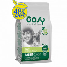 Сухой корм для собак OASY One Animal Protein ADULT Small/Mini с кроликом 800 г (8053017348391) (323410)