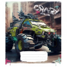 Тетрадь общая "Monster trucks" 048-3283L-1 в линию, 48 листов