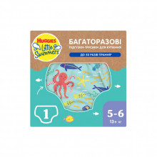 Подгузники Huggies Little Swimmers Размер 5-6 многоразовые для плавания 1 шт (5029053583068) (343020)