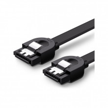 Кабель для передачи данных SATA 3 Data Cable 0.5m US217 Black Ugreen (30796) (319320)