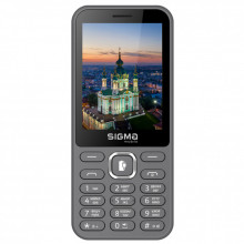Мобильный телефон Sigma X-style 31 Power Type-C Grey (4827798855034) (156420)