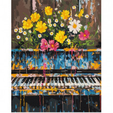 Картина по номерам "Экспрессия музыки" BS54046, 40x50 см