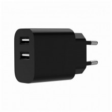Зарядное устройство Gembird 2xUSB 12W black (TA-UC-2A12-01-BK) (343420)
