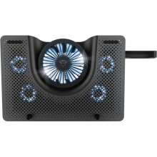 Подставка для ноутбука Trust GXT 1125 Quno (17.3") Blue LED Black (23581_TRUST) (153520)