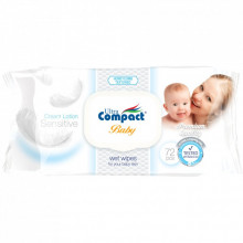 Детские влажные салфетки Ultra Compact с клапаном 72 шт (8697420531522) (271520)