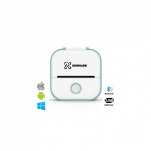 Принтер чеков UKRMARK P02GN Bluetooth, бело-зеленый (900912) (286520)