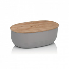 Хлебница Kela Namur Gray 37,5х23х14 см (12062) (289620)