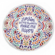 Полотенце MirSon пляжное №5073 Summer Time Sunshine 150x150 см (2200003947816) (325620)