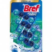 Туалетный блок Bref Цветная вода Эвкалипт 4х50 г (9000101530636) (203720)