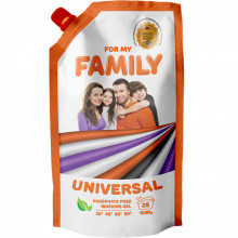 Гель для стирки For My Family Универсальный 1 кг (4260637721235) (340720)