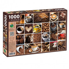 Пазл классический "I love cofee" 83514, 1000 элементов