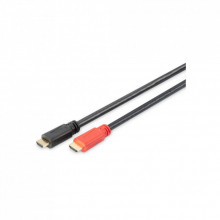 Кабель мультимедийный HDMI M to HDMI M 15.0m 4K Digitus (AK-330118-150-S) (320030)