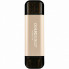 USB флеш накопитель Transcend 128GB JetFlash 930 Gold-Black USB 3.2/Type-C (TS128GJF930C) (237130)