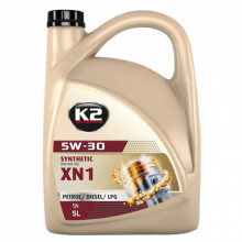 Моторное масло K2 Synthetic SN XN1 5W-30 5 л (O1495E) (298130)