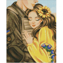 Алмазная мозаика "Самые родные объятия" ©krizhanskaya Идейка AMO7408 40х50 см