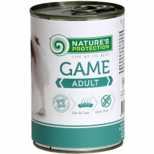 Консервы для собак Nature's Protection Adult Game 400 г (KIK45093) (322430)