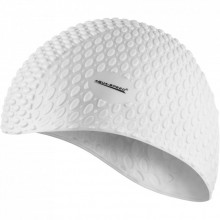 Шапка для плавания Aqua Speed Bubble 102-05 білий Уні OSFM (5908217635754) (285530)