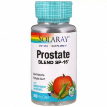 Мультивитамин Solaray Комплекс Для Поддержки Функции Простаты, Prostate Blend SP-1 (SOR-02160) (304530)
