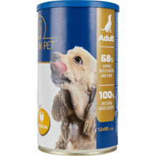 Консервы для собак PREMIUM PET Кусочки в соусе с курицей 1.240 г (4820255192260) (322630)