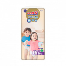 Подгузники GOO.N Premium Soft 12-20 кг размер XL трусики 36 шт. (863229) (192730)