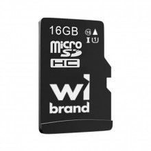 Карта памяти Wibrand 16GB microSD class 10 UHS-I (WICDHU1/16GB) (202140)