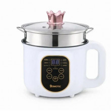 Электрическая кастрюля-пароварка 1,8л 2000 Вт / Электрокастрюля DOMOTEC MS-7729 Белый (344140)