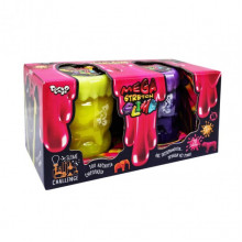Вязкая масса "Mega Stretch Slime" SLM-11-02U 2 банки