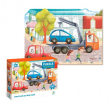 Пазлы «Эвакуатор на дороге» DoDo Toys 300550 60 эл.