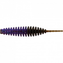 Силикон рыболовный FishUP Tanta 2" 242 - Dark Violet/Pumpkin Brown (9шт/уп) (1864.01.12) (282340)