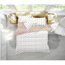 Постельное белье MirSon Бязь 17-0529 Bunnies white King Size (2200003674309) (327340)