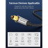 Кабель мультимедийный Optical Toslink 1.0m gray Vention (BAVHF) (344340)