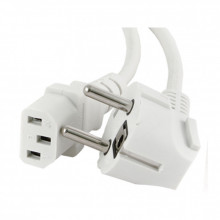 Кабель питания C13 1.8m white Cablexpert (PC-186W-VDE) (174540)