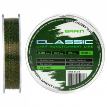 Леска Brain Classic Carp Line 3D (camo) 300m 0.35mm 25lb 10.7kg (1858.81.08) (278540)