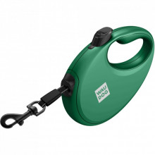 Поводок для собак WAUDOG R-leash с контейнером для пакетов S до 12 кг 3 м зеленый (262718) (311540)