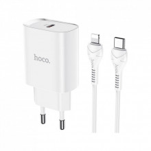 Зарядное устройство HOCO N14 Smart Charging White (6931474745033) (203640)