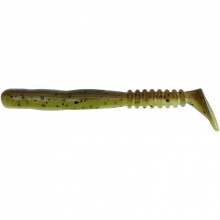 Силикон рыболовный Reins Rockvibe Shad 2" B08 Green Pumpkin Chart Melon (16 шт/уп.) (1552.08.91) (283640)