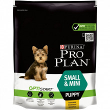 Сухой корм для собак Purina Pro Plan Dog Small&Mini Puppy с курицей и рисом 700 г (7613035118744) (323640)