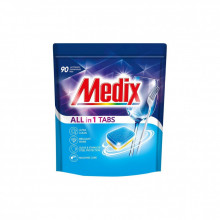 Таблетки для посудомоечных машин Medix All in 1 90 шт. (3801003002650) (343640)