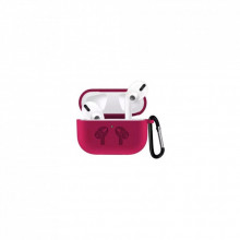 Чехол для наушников BeCover Silicon Protection для Apple AirPods Pro Rose Red (704504) (263740)