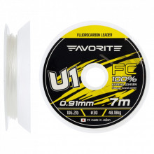Флюорокарбон Favorite U1 FC 7m 30/0.91mm 106.2lb/48.18kg (1693.11.97) (284740)