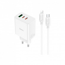 Зарядное устройство HOCO C126A Pure White (6931474798732) (203450)