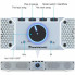Портативная акустическая колонка Tamproad soundbar bluetooth speaker RS-Q10 Белая (251450)