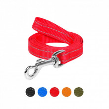Поводок для собак Dog Extreme из нейлона Ш 25 мм Д 150 см красный (04673) (312450)